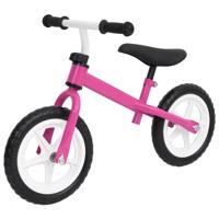VidaXL Loopfiets met 9,5 inch wielen roze