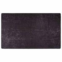 VidaXL Vloerkleed wasbaar anti-slip 150x230 cm antracietkleurig