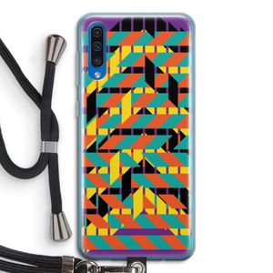 Skew Bee 2: Samsung Galaxy A50 Transparant Hoesje met koord