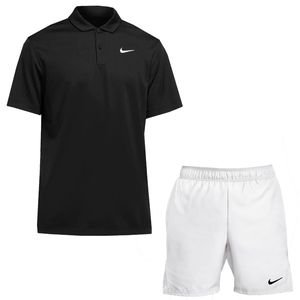 Nike Court Victory Solid Polo 7 Inch Set Heren