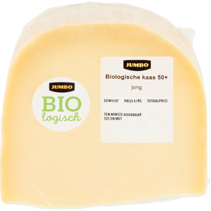 Jumbo Biologische Kaas 50+ Jong Stuk ca. 450g