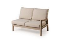 Sevilla 2-zits lounge bank links champagne Tierra Outdoor - Tierra outdoor