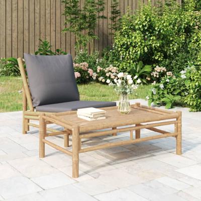 Tuintafel 100x55x33 cm bamboe