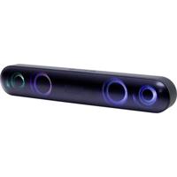 Gembird SPKBT-BAR400L Soundbar Zwart Bluetooth, Luidsprekerverlichting