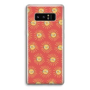 Zon: Samsung Galaxy Note 8 Transparant Hoesje