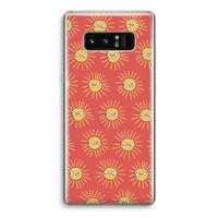Zon: Samsung Galaxy Note 8 Transparant Hoesje