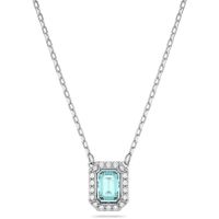 Swarovski 5640289 Ketting Millenia Octacon zilverkleurig-groen-wit 38-41 cm - thumbnail