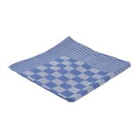 Betra - Theedoek Blok Blauw 65x65cm - 6 stuks