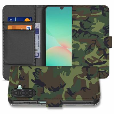Samsung Galaxy A26 Army Dark | Book Case |