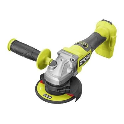 Haakse slijper - RYOBI - Borstelloos - 18V - Diameter 125 mm - 8.000-9.200 tpm - 2-in-1 slijp-/snijbehuizing