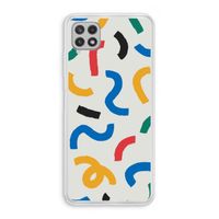 Illustratieve pop 2: Samsung Galaxy A22 4G Transparant Hoesje