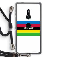 WK Wielrennen: Sony Xperia XZ2 Transparant Hoesje met koord