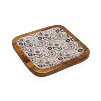 Snackdienblad Versa Glob 20 x 1,5 x 20 cm