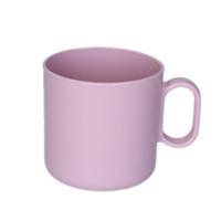 Plasticforte onbreekbare Drinkbekers - kunststof - 320 ml - roze - kinderen - camping