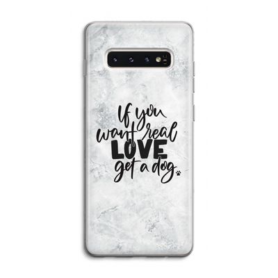 Partner in crime: Samsung Galaxy S10 4G Transparant Hoesje