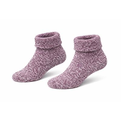 Boru - Wollen huissokken - Paars
