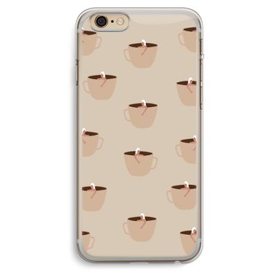 Morning coffee: iPhone 6 Plus / 6S Plus Transparant Hoesje