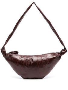 LEMAIRE sac porté épaule Croissant en cuir - Marron