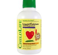 Vloeibaar Calcium/Magnesium, Natuurlijke Sinaasappel Smaak (474 ml) - Childlife Essentials - thumbnail