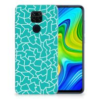 Xiaomi Redmi Note9 | Hoesje maken | Cracks Blue