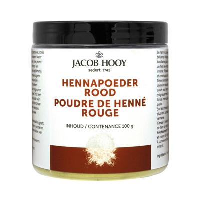 Jacob Hooy Hennapoeder rood potje