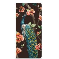 Samsung Galaxy A22 5G | Hoesje maken | Pauw met Bloemen