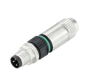 Weidmüller 1784040001 Sensor/actuator connector, niet geassembleerd M8 Aantal polen (sensoren): 3 Stekker, recht 1 stuk(s)