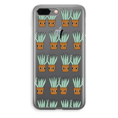 Sansevieria: iPhone 8 Plus Transparant Hoesje