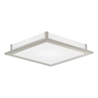 Eglo Vierkante plafondlampAuriga nikkel - 31897