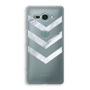 Marmeren pijlen: Sony Xperia XZ2 Compact Transparant Hoesje