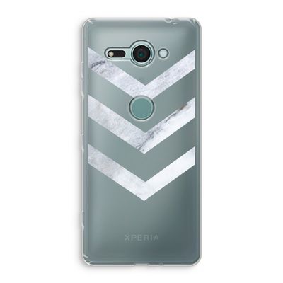 Marmeren pijlen: Sony Xperia XZ2 Compact Transparant Hoesje