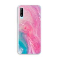 Roze explosie: Huawei P Smart Pro Transparant Hoesje