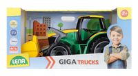 Lena GIGA TRUCKS Tractor met voorlader Groen / Geel - thumbnail