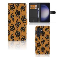 Telefoonhoesje | Met pasjeshouder | voor Samsung Galaxy S24 Ultra Snakes