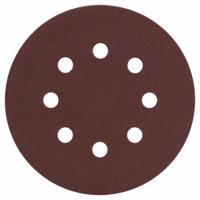 Bosch Accessories 2607019494 Excenterschuurpapier Met klittenband, Geperforeerd Korrelgrootte (num) 120 (Ø) 125 mm 25 stuk(s)