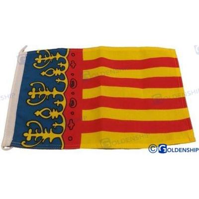 Bandera autonómica GS73383 - BANDERA VALENCIA 20X30