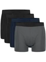 4-Pack Bamboe Heren Shorts - 32388 - Bamboe heren boxershorts - Onderbroeken