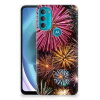 Motorola Moto G71 5G | Sillicone Back Cover | Vuurwerk Motorola Moto G71 5G | Sillicone Back Cover | Vuurwerk