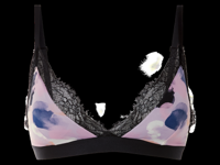 esmara Dames bralette met kant (Print, S (36/38))
