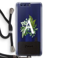 Green Brush: Honor 9 Transparant Hoesje met koord Green Brush: Honor 9 Transparant Hoesje met koord