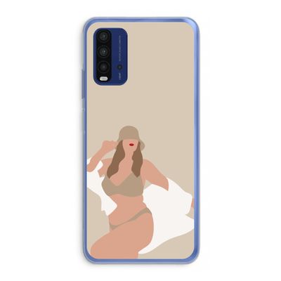One of a kind: Xiaomi Redmi 9T Transparant Hoesje