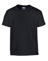 Gildan G5000K Heavy Cotton™ Youth T-Shirt - Black - S (164)
