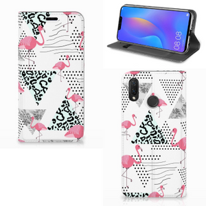 Huawei P Smart Plus Hoesje maken Flamingo Triangle