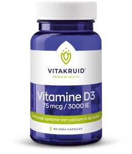 Vitamine D3 75 mcg / 3000 IE