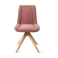 Jesper Home Umedo eetkamerstoel Scarlet Grain revolve oak natural