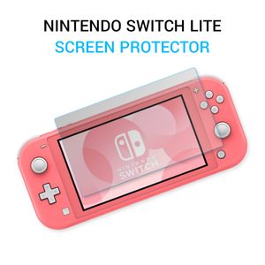 Screenprotector geschikt voor Nintendo Switch Lite - Tempered Glass - 1 stuk - Transparant