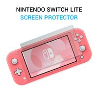 Screenprotector geschikt voor Nintendo Switch Lite - Tempered Glass - 1 stuk - Transparant