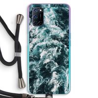 Zee golf: Oppo A72 Transparant Hoesje met koord