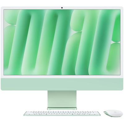 Apple iMac 24 (2024) M4 (10 core CPU/10 core GPU) 16GB/512GB All-in-one PC Groen