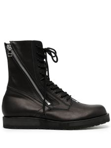 Yohji Yamamoto bottines à fermeture zippée - Noir
